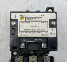 Load image into Gallery viewer, Square D 8536SCG3V08S Size 1 Starter w/ 208V Coil (Used)