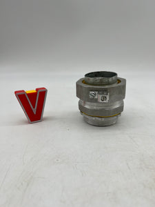 Eaton Crouse-Hinds LT200G-SA Liquidtight Straight Connect w/ Grounding Lug, 2" (No Box)