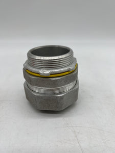 Eaton Crouse-Hinds LT200G-SA Liquidtight Straight Connect w/ Grounding Lug, 2" (No Box)