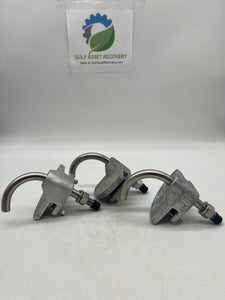 Cooper Crouse-Hinds LCC8 Cable Tray Conduit Clamp, 3", *Lot of (3)* (No Box)