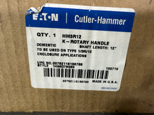 Load image into Gallery viewer, Eaton Cutler-Hammer HM3R12 K-Rotary Handle, Shaft Length 12&quot; (Open Box)