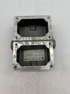 Eaton Crouse-Hinds EDSC272-SA 2-Gang Device Body (No Box)