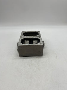 Eaton Crouse-Hinds EDSC272-SA 2-Gang Device Body (No Box)