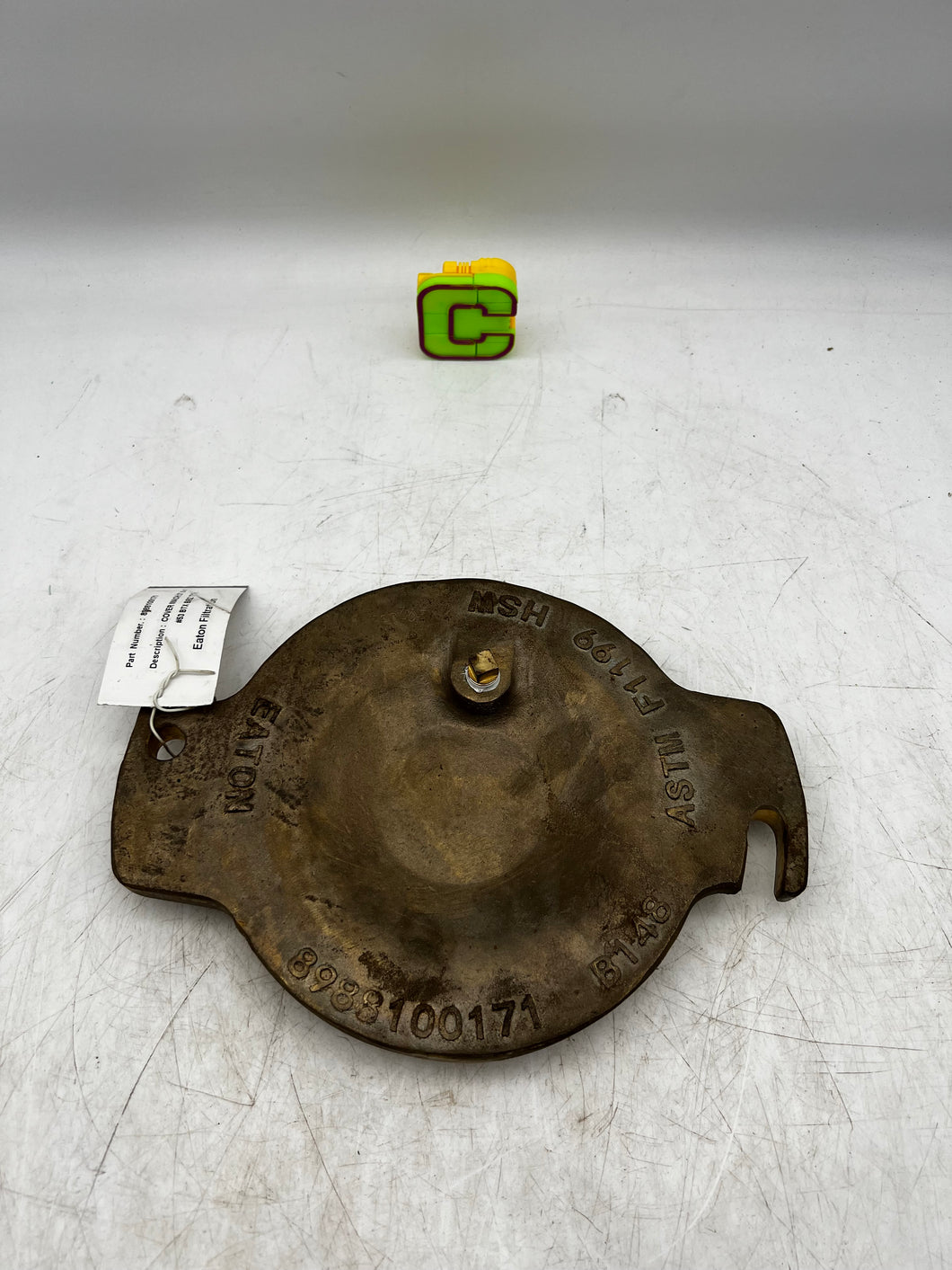 Eaton Filtration 8988100171 Bronze Cover for Eaton 53BTX Duplex Strainer, 3