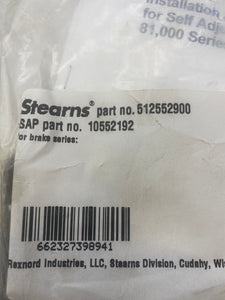 Rexnord Stearns 512552900 Brake Solenoid Kit (New)