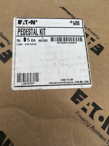 Eaton B-Line FlexTray Pedestal Kit, Steel *Box of (5)* (Open Box)