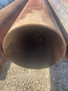 12.75" OD X .250"Wall, 33.38#, 21' Long, Line Pipe (Used)