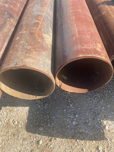 12.75" OD X .250"Wall, 33.38#, 21' Long, Line Pipe (Used)