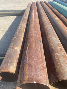 13.5" OD X .350"Wall, 50#/ft., 19' Long, Line Pipe (Used)