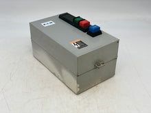 Load image into Gallery viewer, Eaton ECN0511EAA Size 1 Starter w/ 208V Coil, Encl w/ Start-Stop-Reset PB (Used)