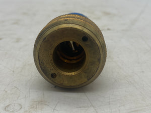 Eaton Hansen Series 5000 Push-Tite Brass Air Coupler Body 1/2" MNPT *Lot of (9)* (No Box)