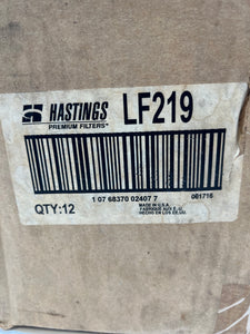 Hastings LF219 Lube Oil Filter Element *Box of (12)* (New)