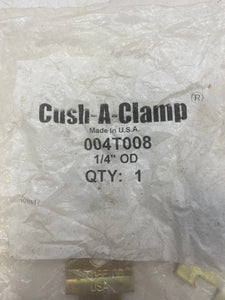 Cush-A-Clamp 004T008 Pipe Clamp 1/4” OD *Lot of (34)* (No Box)