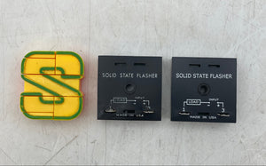 ABB SSAC FS324 Solid State Flasher, 24VDC, 75 F.P.M. *Lot of (2)* (Used)