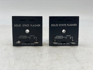 ABB SSAC FS324 Solid State Flasher, 24VDC, 75 F.P.M. *Lot of (2)* (Used)