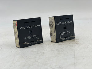 ABB SSAC FS324 Solid State Flasher, 24VDC, 75 F.P.M. *Lot of (2)* (Used)