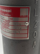 Load image into Gallery viewer, Hydroseal 38AV30E/D5 Safety Relief Valve, 1650 PSI, 3/8&quot; Inlet, 3/4&quot; Outlet (Used)