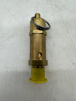 Kingston CRNOG3144.1C Fig. 112C Relief Valve, 1/4” NPT, 75 PSI 50 SCFM (No Box)