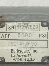 Load image into Gallery viewer, Barksdale T8014-4-50 Relief Valve, 5000 PSI, 3/4&quot; (Used)
