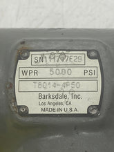 Load image into Gallery viewer, Barksdale T8014-4-50 Relief Valve, 5000 PSI, 3/4&quot; (Used)