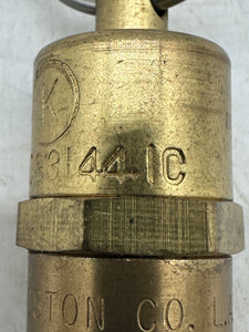 Kingston CRNOG3144.1C Fig. 112C Relief Valve, 1/4” NPT, 75 PSI 50 SCFM (No Box)