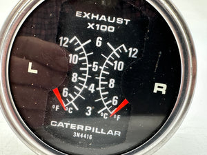 Caterpillar 3N-4416 Exhaust Gas Temperature Twin Disc Pyrometer (Used)