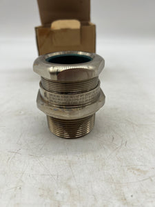 Appleton CMP TC-150NB150 Nickel Brass Tray Cable Connector 1-1/2" (New)