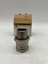 Load image into Gallery viewer, Appleton CMP TC-100NB104 Nickel Brass Tray Cable Connector 1&quot; (New)