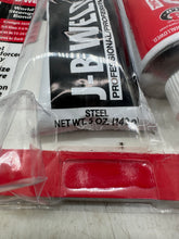 Load image into Gallery viewer, J-B Weld 8281 Steel Enforced Epoxy, 5oz Hardener, 5oz Steel *Lot of (3) Packs* (New)
