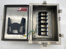 Load image into Gallery viewer, nVent-Hoffman A16H1206SS6LP Type-4X Wallmount Hinged Enclosure w/ NEMA Clamps (No Box)