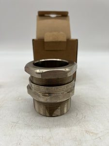Appleton CMP TC-200NB197 Nickel Brass Tray Cable Connector 2" (New)