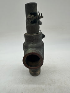 TXT Texsteam 8313212BB Safety Valve, 231 SCFM, 125 PSI, 1" x 1" (Used)