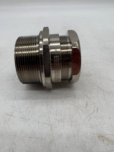 Appleton CMP TC-200NB174 Nickel Brass Tray Cable Connector 2" (New)