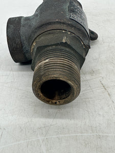 TXT Texsteam 8313212BB Safety Valve, 231 SCFM, 125 PSI, 1" x 1" (Used)