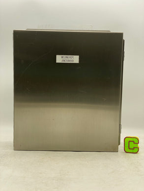 nVent-Hoffman A1614CHNFSS Type-4X Continuous Hinge Junction Box w/ Clamps (Open Box)