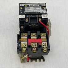 Load image into Gallery viewer, Square D 8536SBO2V02SX10 Size 0 Starter w/ 120V Coil, 1 NO Aux Contact (Used)