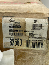 Load image into Gallery viewer, nVent-Hoffman A16H1606SS6LP Wall-Mount Hinged Enclosure, 316SS (Open Box)