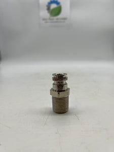 Eaton Capri CAP808694V1 Nickel Brass Cable Gland, 1/2" NPT (No Box)
