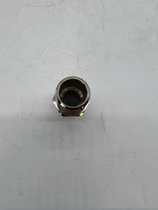Eaton Capri CAP808694V1 Nickel Brass Cable Gland, 1/2" NPT (No Box)