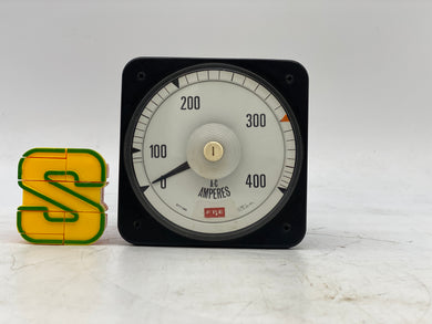 Crompton FPE 077-080 Panel Meter, 0-400A (Used)