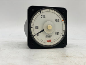 Crompton FPE 077-080 Panel Meter, 0-400A (Used)