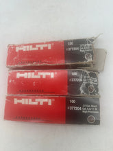 Load image into Gallery viewer, 0-TBD-Hilti 377204, .27 Cal. Short, Cal. 6.8/11 M High Precision Cartridges, *Lot of (260) In 3 Boxes* (Open Box)