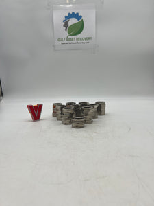 Appleton CMP 075NPTLN5 Nickel Brass Locknut 3/4", *Lot of (95)* (No Box)