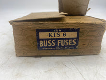 Load image into Gallery viewer, Bussmann KTS-6 Fusetron Current Limiting Fuse, 600V *Box of (10)* (Open Box)