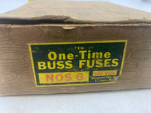 Load image into Gallery viewer, Bussmann NOS-6 Fusetron One Time Fuse, 600V *Box of (8)* (Open Box)