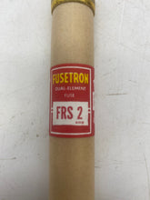 Load image into Gallery viewer, Bussmann FRS-2 Fusetron Dual Element Time Delay Fuse, 600V *Box of (10)* (Open Box)