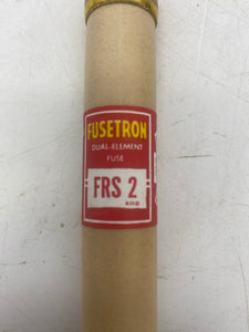 Bussmann FRS-2 Fusetron Dual Element Time Delay Fuse, 600V *Box of (10)* (Open Box)
