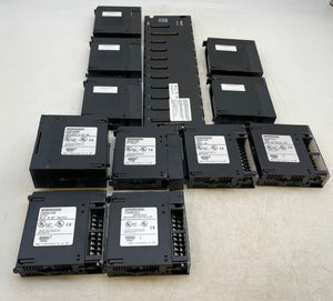 GE Fanuc PLC Assy Series 90-30 30W Power Supply w/ (10) Slot Base (5) Mod (5) Fill (Used)