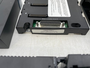 GE Fanuc PLC Assy Series 90-30 30W Power Supply w/ (10) Slot Base (5) Mod (5) Fill (Used)