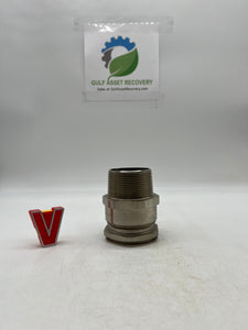 Eaton Capri ADE1N2503NPN Nickel Brass Cable Gland, 2.5" NPT (No Box)